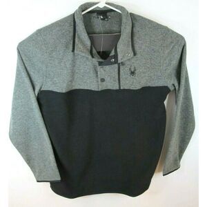 Men's‎ Small Spyder 1/4 Zip Pullover New With Tags  SPFDD233-065